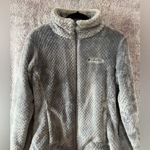Columbia full zip fleece jacket size medium